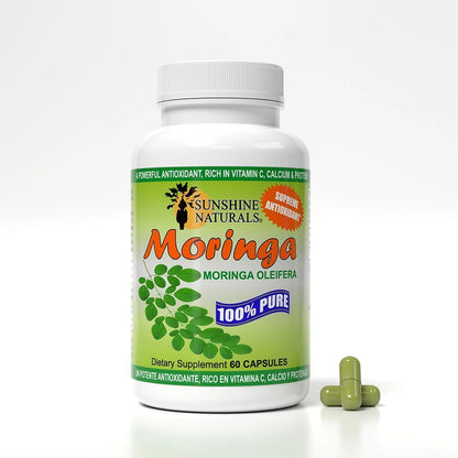 Sunshine Naturals Moringa Nutritional – Iron: Supports healthy blood cells and energy metabolism. – Image 5