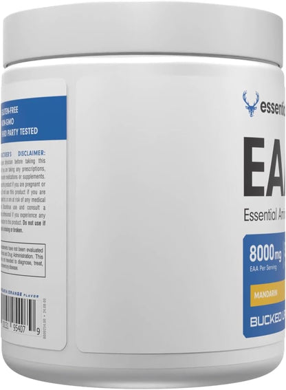 Bucked Up Essential Amino Acids - EAA Powder - Mandarin Flavour - 30 Servings – Image 3