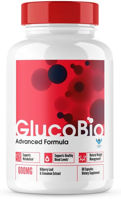 Official Glucobio Capsules - Blood Support Supplement (2 Pack, 120 Capsules) - görsel 2