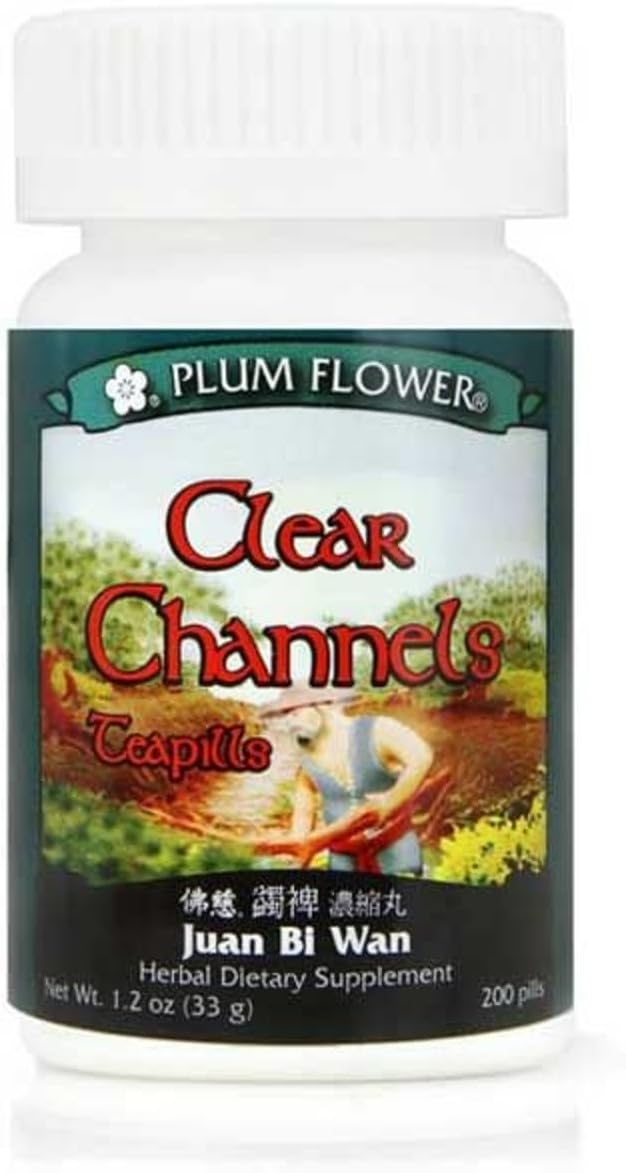 Clear Channels Teapills (Juan Bi Wan), 200 ct, Plum Flower - görsel 1
