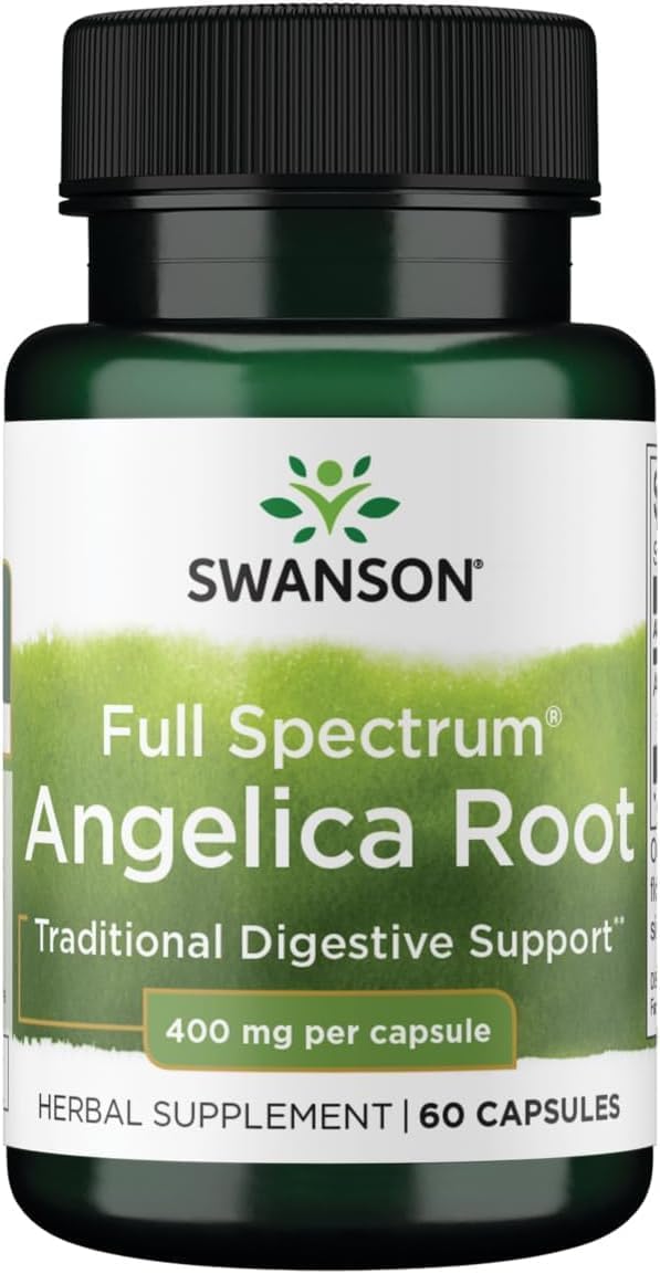 Swanson Full Spectrum Angelica Root 400 mg 60 Capsules - görsel 1