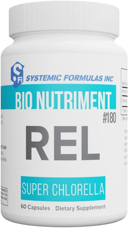 Systemic Formulae REL - CHLORELLA – Immune system support: Chlorella contains natural compounds that may help – Image 1