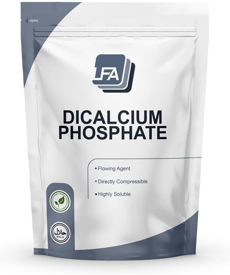 Dicalcium Phosphate Anhydrous DCP Powder - 25 kg - Food Anti-Caking Agent & Supplement Filler Excipient - görsel 7