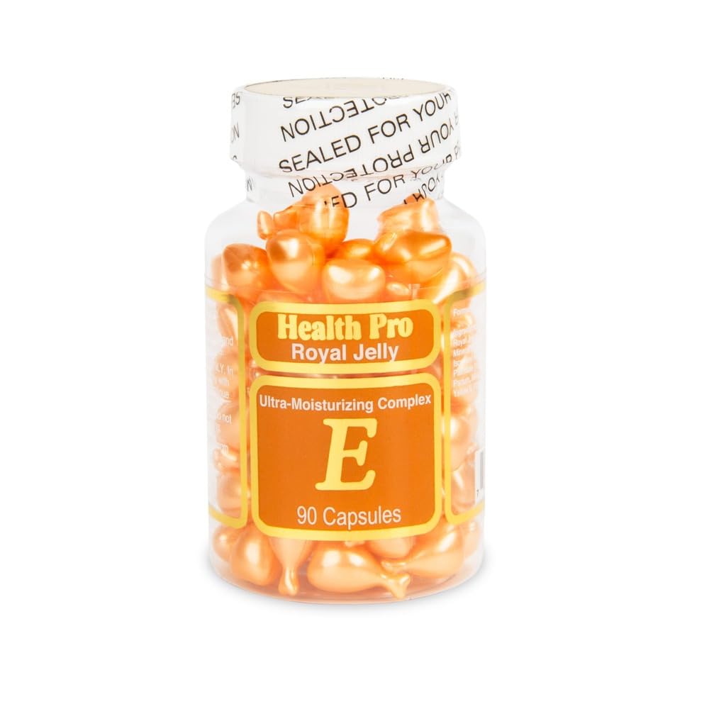 Nu-Health Royal Jelly Vitamin E Skin Oil Capsules, 90 Capsules for Face – Image 1