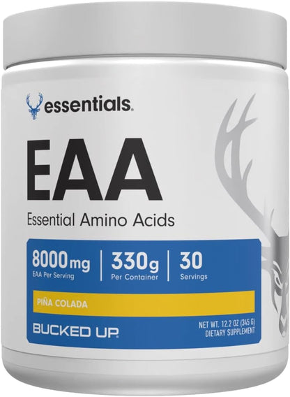 Bucked Up Essential Amino Acids - EAA Powder - Mandarin Flavour - 30 Servings – Image 8