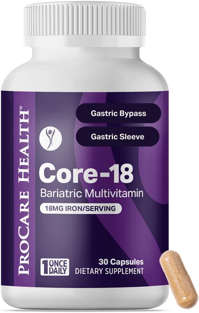 ProCare Health Bariatric Multivitamin with Iron – Post-Op Support, 90 Capsules (3 Month Supply) - görsel 9