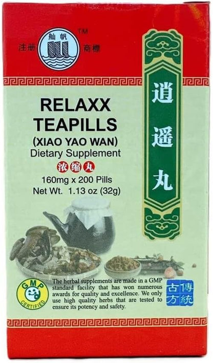 Relaxx Extract Teapill, Xiao Yao Wan Extra Concentrated (200 Pills) - 3 Bottles – Image 6