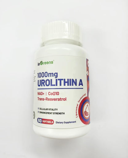 inGreens Urolithin A 1000mg with NAD+ 300mg, – Healthy Ageing: By supporting NAD+ levels and activating sirtuins, – Image 4
