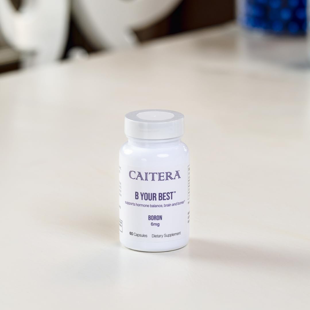 Caitera B Your Best Boron Glycinate – Clean formulation: No gluten, soy, dairy, or artificial additives. Suitable – Image 2