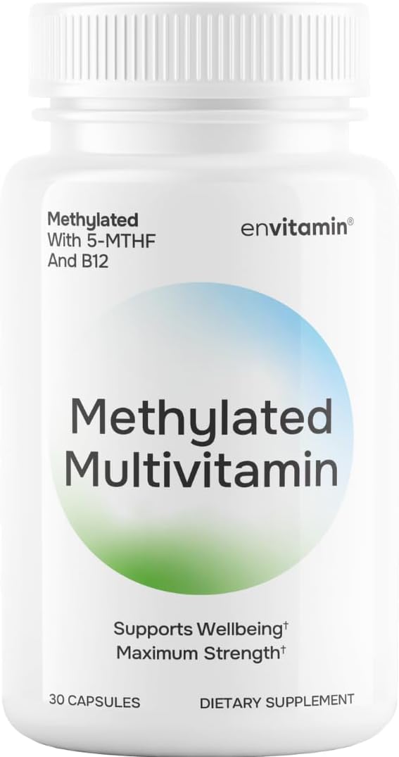 envitamin Methylated Multivitamin – L-Methylfolate (5-MTHF): The active form of folate that supports DNA – Image 1