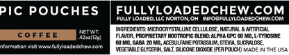 Fully Loaded Alpha Nootropic Pouches (Coffee) – 5 Tins, 75 Pouches – Image 2
