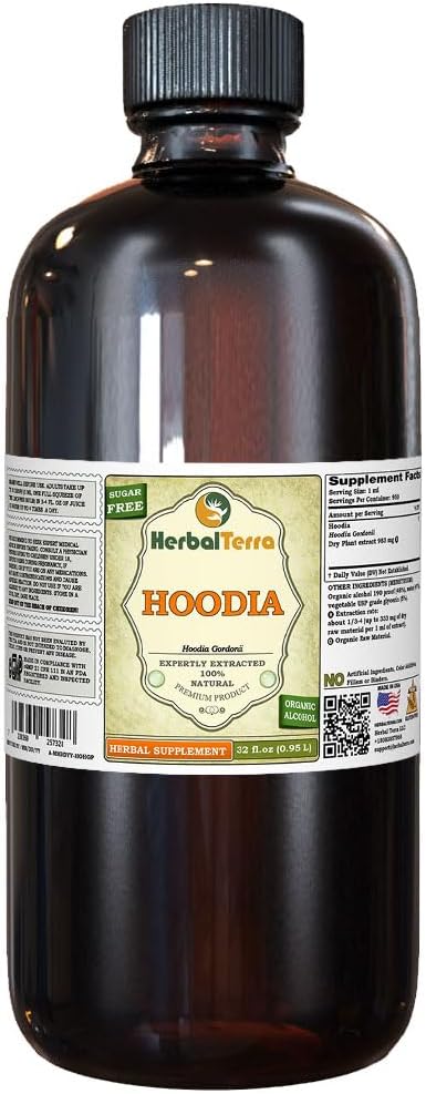 Hoodia Gordonii Tincture - Organic Liquid Extract, 950 mL - görsel 1