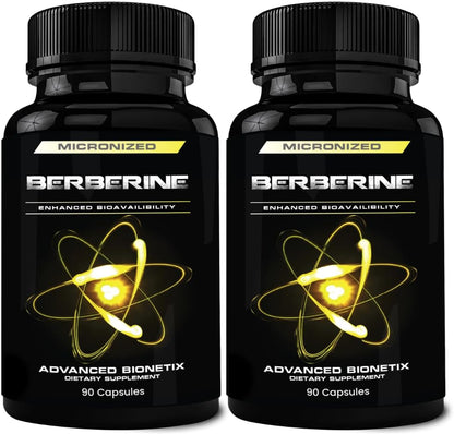 Advanced Bionetix Micronised Berberine 1500mg Supplement