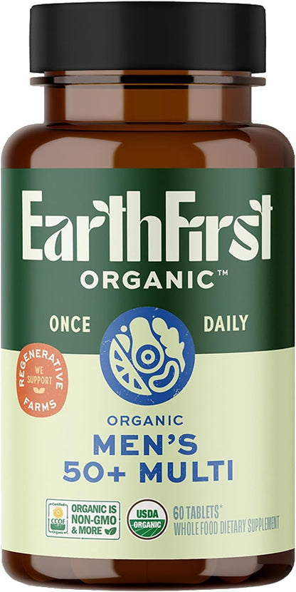 Once-daily Multivitamin for Men 50+, 19 Vitamins from Herbs & Superfoods, Supports Prostate Health, Energy Levels, and – Image 7