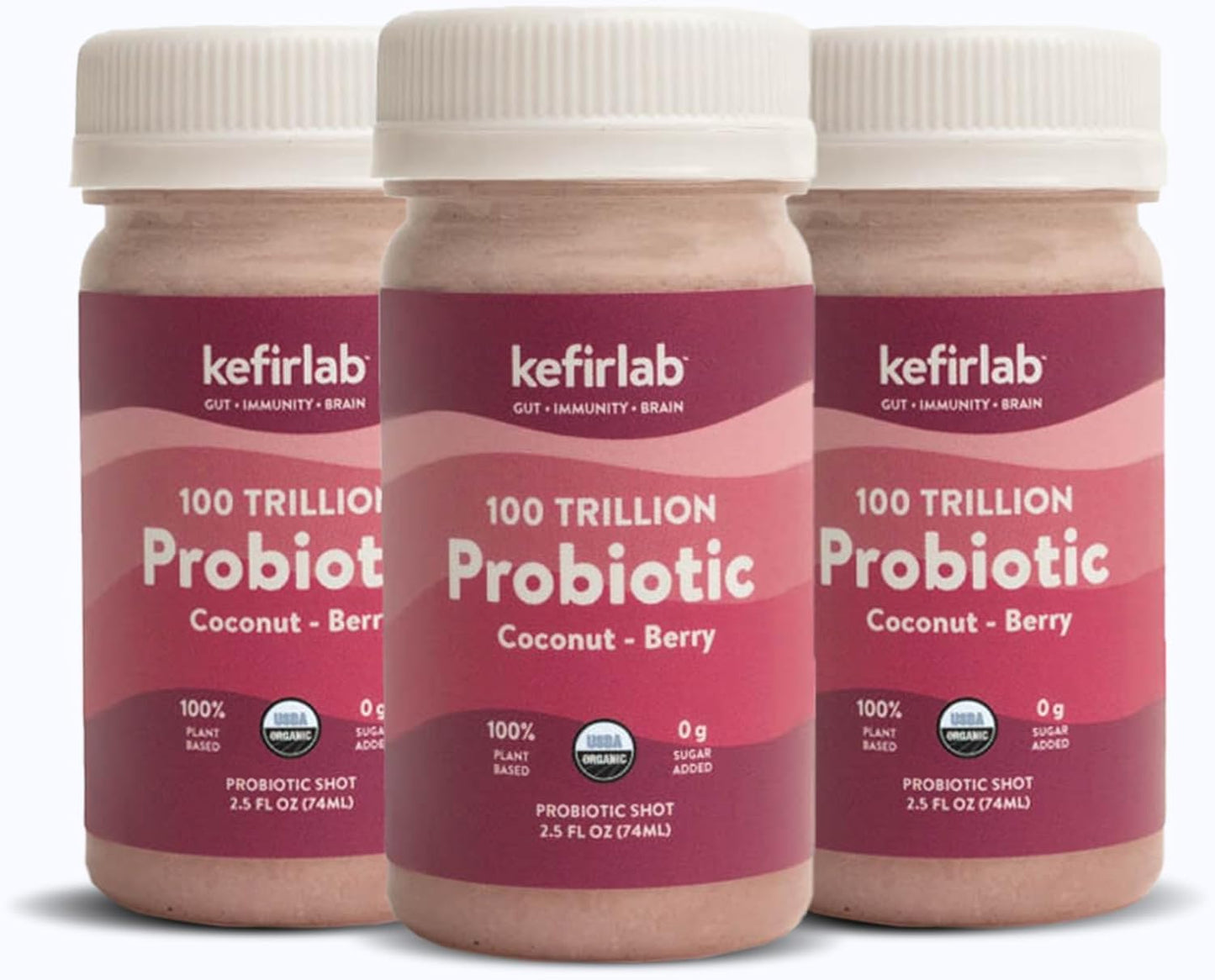 KefirLab Probiotics 100 Trillion CFU - 36 Strains - Vegan & Organic - Vanilla (16-Pack) - görsel 7