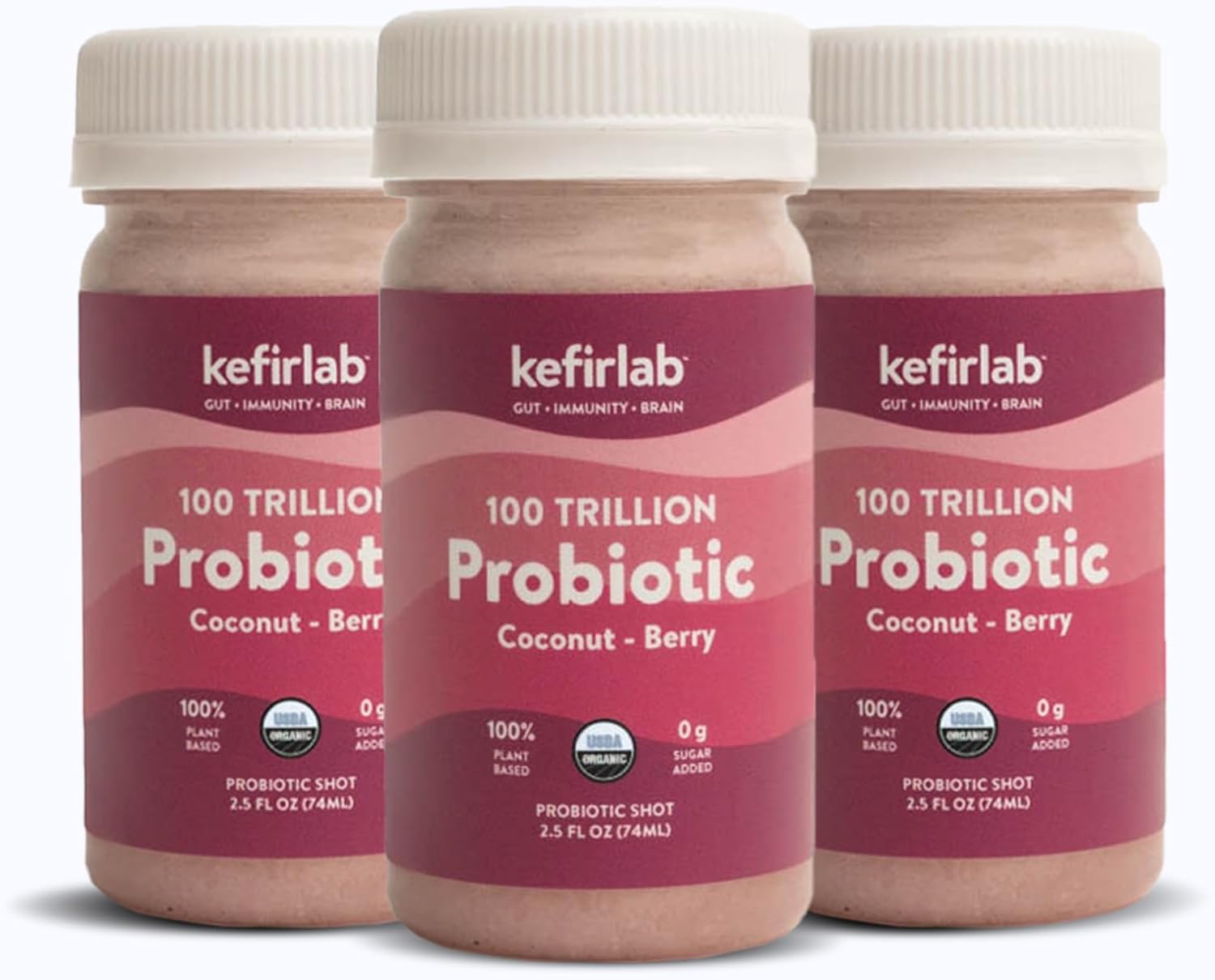 KefirLab Probiotics 100 Trillion CFU - 36 Strains - Vegan & Organic - Vanilla (16-Pack) - görsel 7