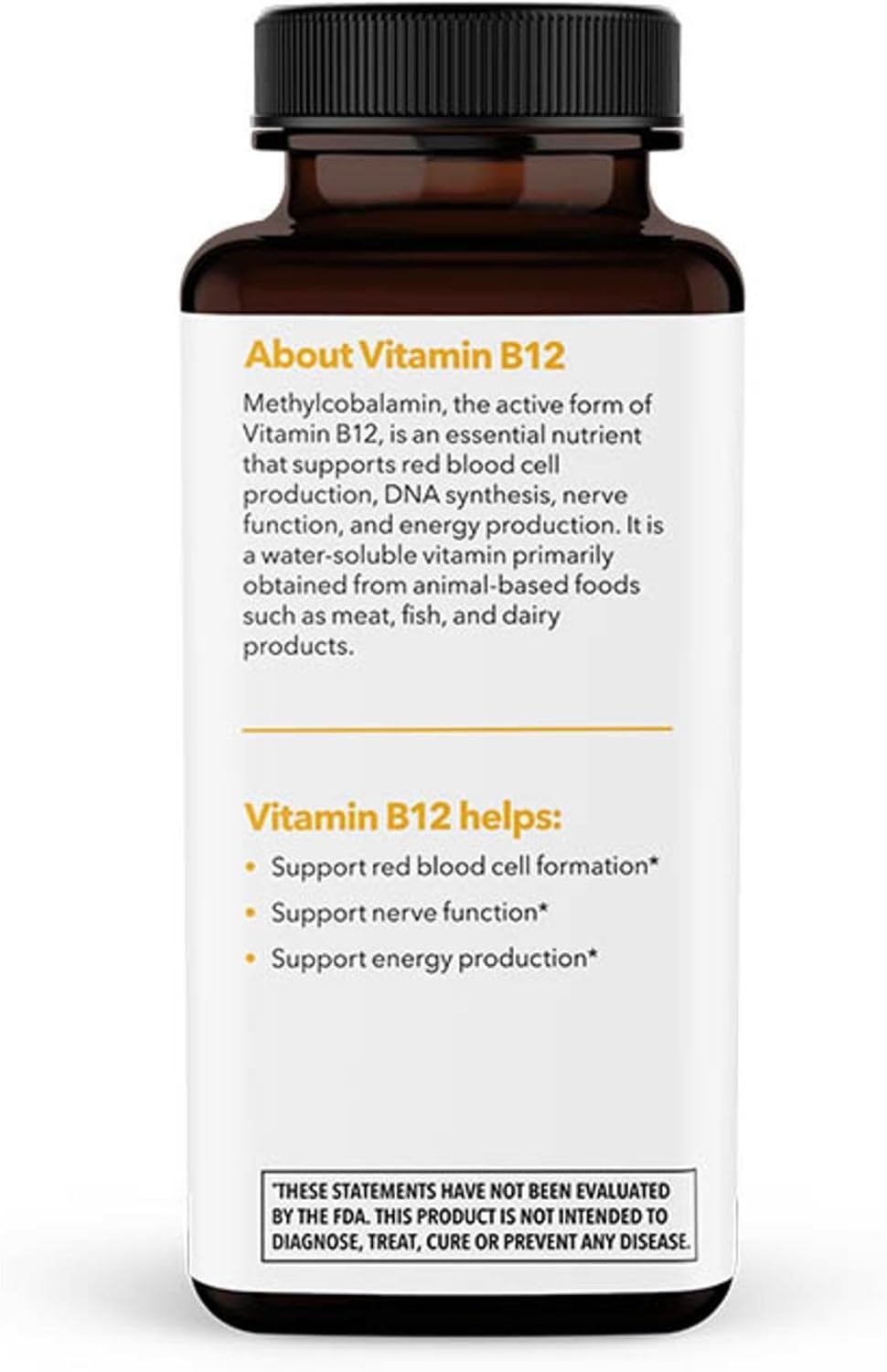 LifeSeasons Essentials Vitamin B12 10,000 mcg Quick Melts – Methylcobalamin B12 for Energy & Nervous System Support – Berry Flavour – 60 Quick Melts - görsel 3