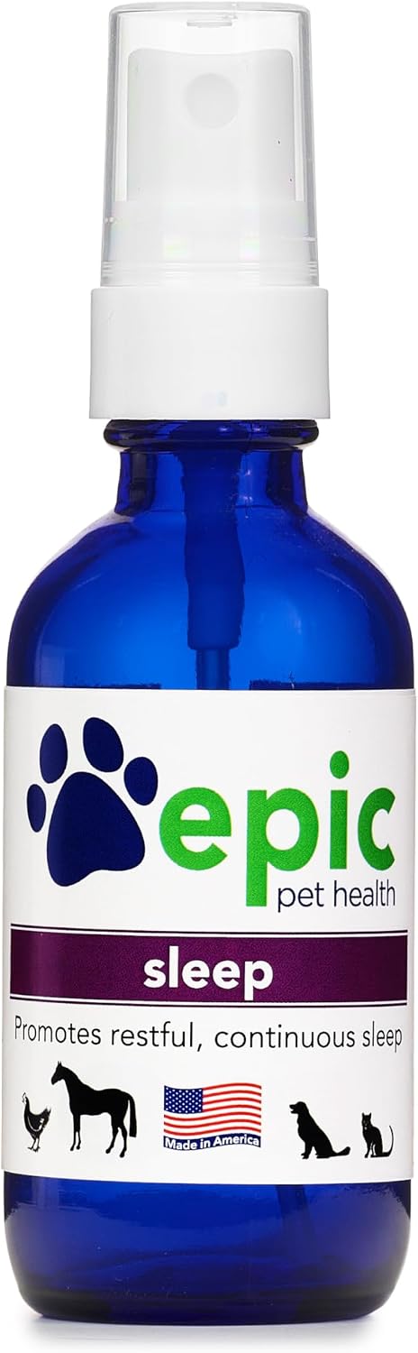 Sleep - Natural Liquid Supplement for Pets - Promotes Restful Sleep (2 oz Spray) - görsel 1
