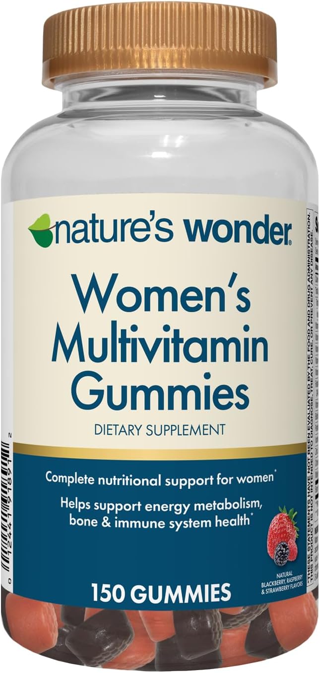 Nature's Wonder Women's's Multivitamin – Vitamin A – Supports vision and immune function. – Image 1