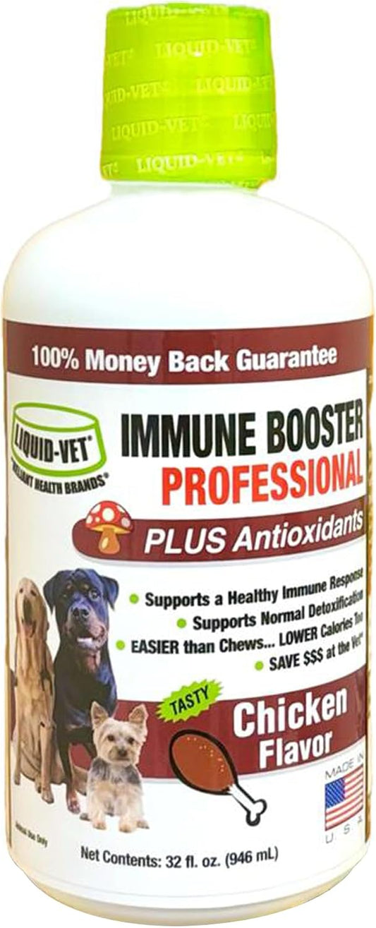 Liquid-Vet Immune Support for Dogs – – Form: Liquids are easier to dose and gentler on sensitive stomachs than – Image 1