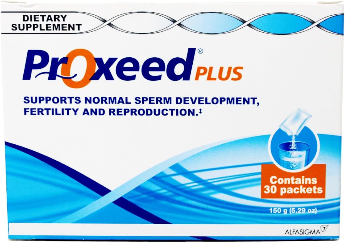Proxeed Plus Dietary Supplement – Supports Normal Sperm Development and Fertility, 30 Packets - görsel 1