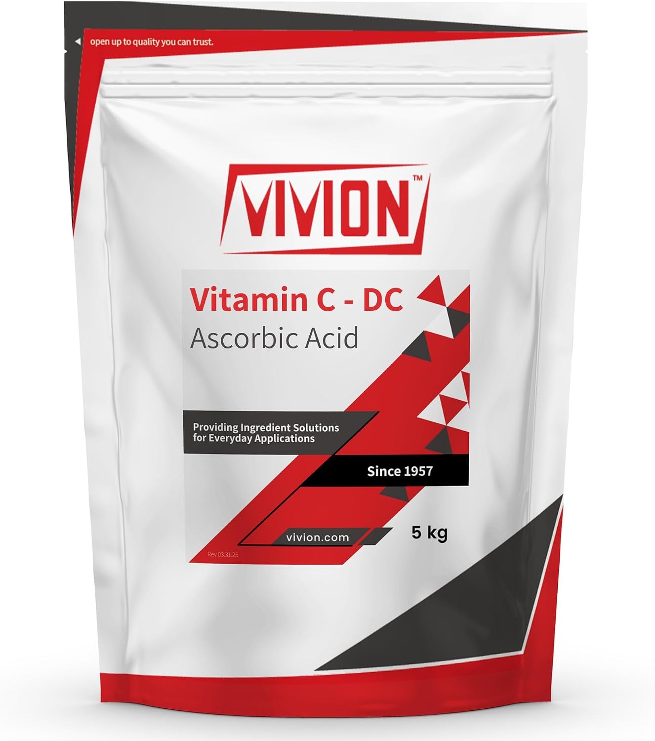 Vitamin C DC Powder - 1 kg - Ascorbic Acid & HPMC Blend - Tablet Binder Direct Compression Excipient - Pure Antioxidant - USP/FCC/BP/PH-EUR - görsel 8