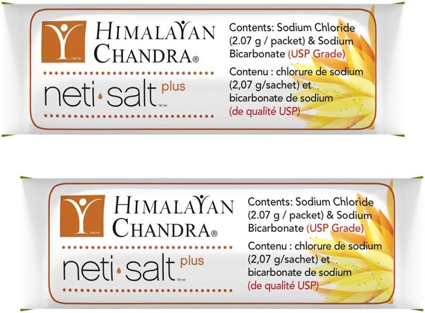 Himalayan Chandra Neti Salt Plus Refill Sachet 60ct - görsel 2