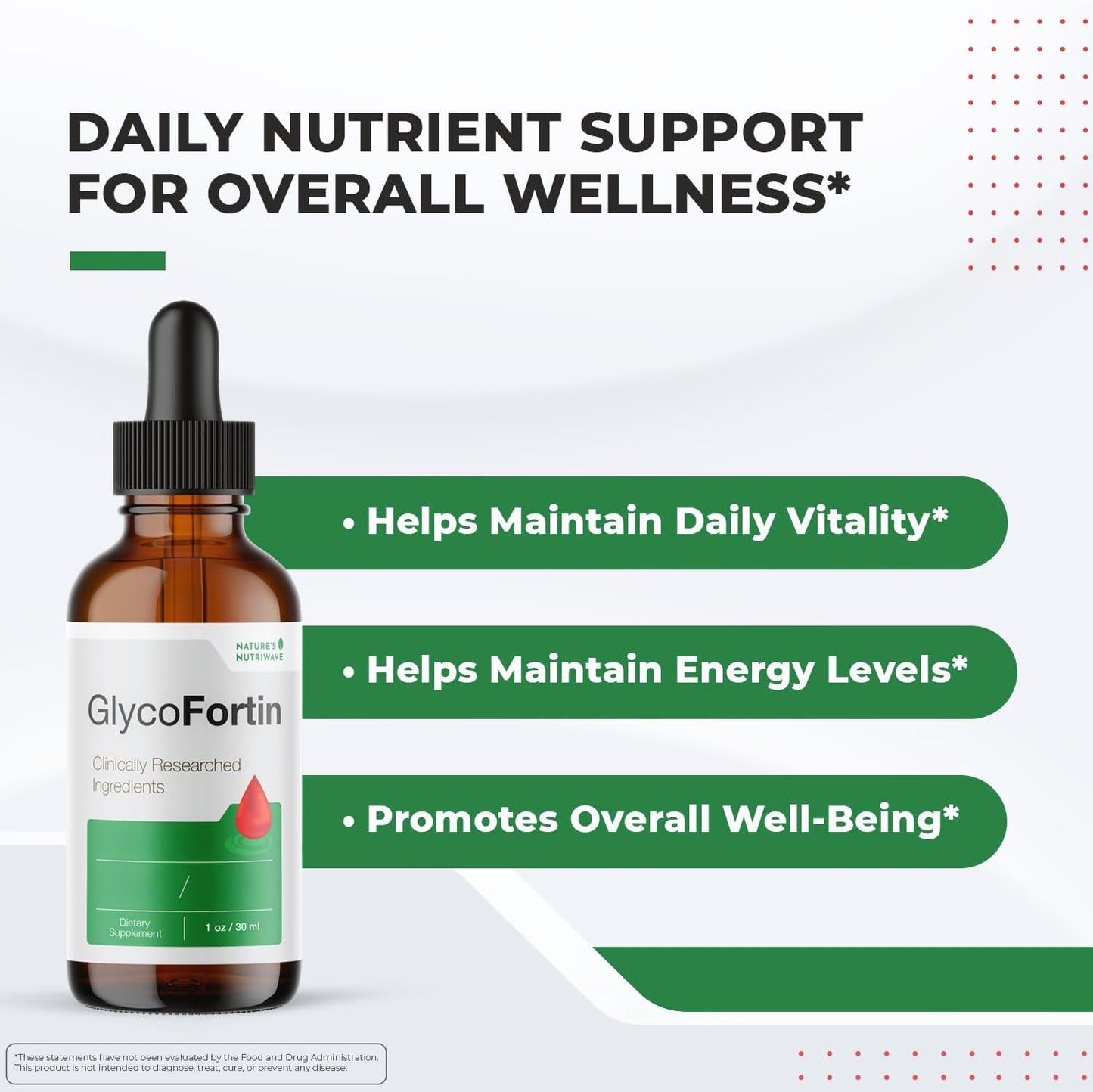 GlycoFortin Drops – Plant Extract & Chromium – 30ml, 1 Month Supply - görsel 2