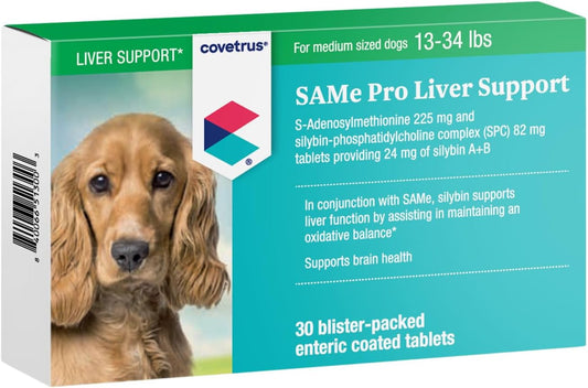 Same Pro Liver Support for Medium Dogs, 225mg, Green, 6-15 kg – Image 1