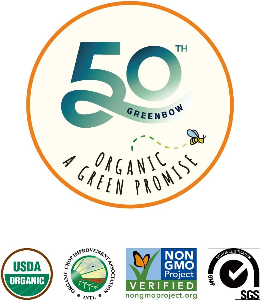 Greenbow Organic Bee Pollen - 100% Certified Organic, Non-GM, Halal, Kosher, GMP Certified - Superfood Packed with Proteins, – Image 3