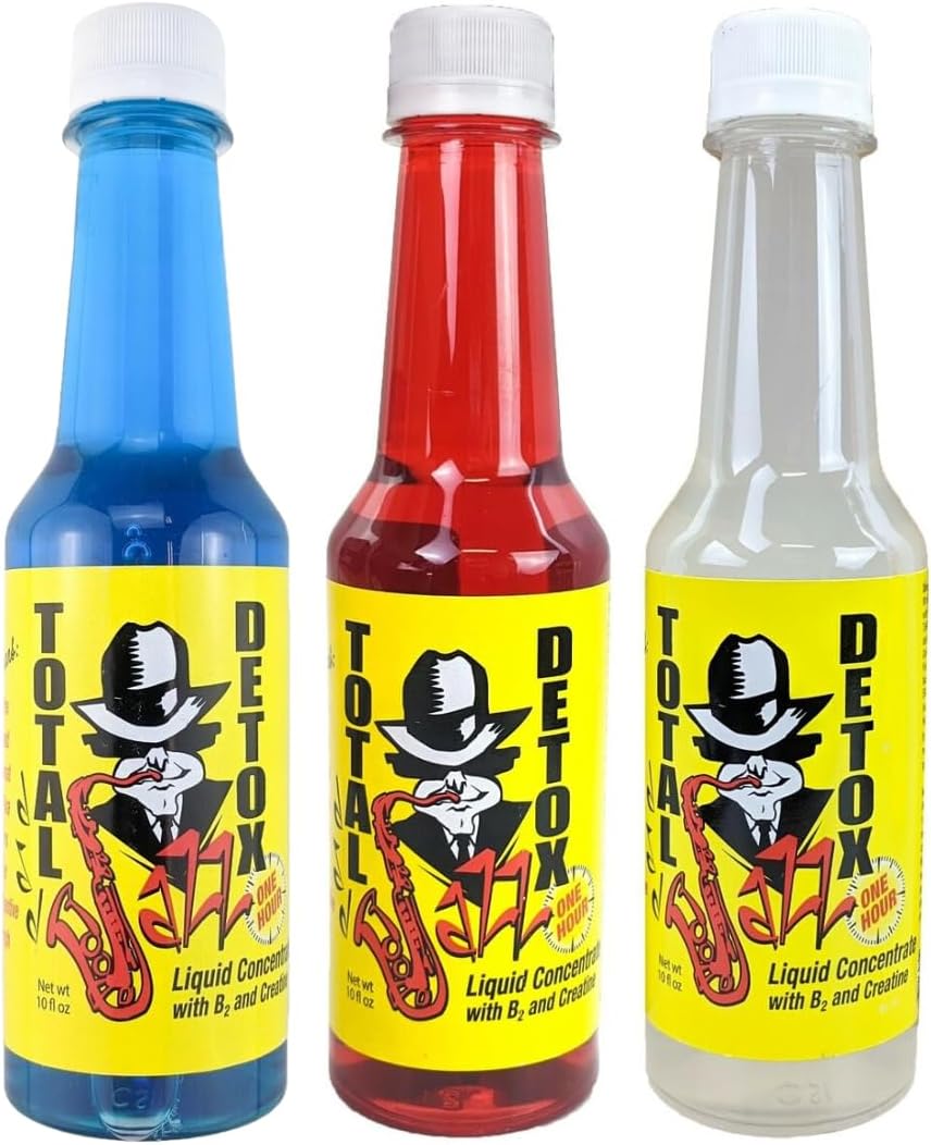 300mL Jazz Total Detox Liquid Concentrate with B2 & Creatine Variety Pack (3) - görsel 1