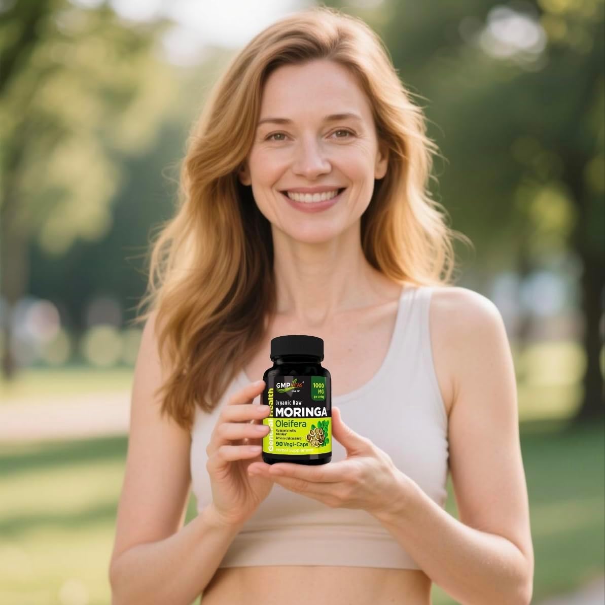 Organic Moringa Capsules 1000mg - Pure Moringa Leaf Supplement for Energy, Immune and Skin Support - görsel 8