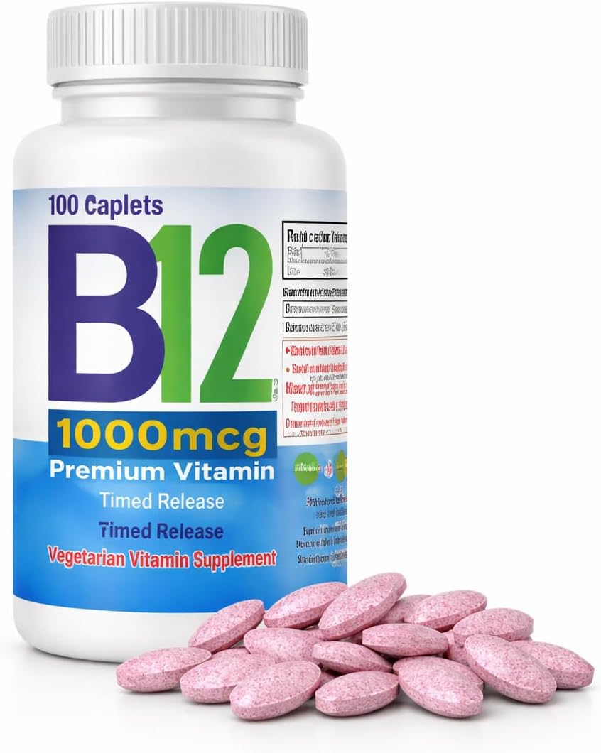 Nutrisalud Products Vitamin B12 1000mcg, 200 Tablets (2-Pack) - görsel 2