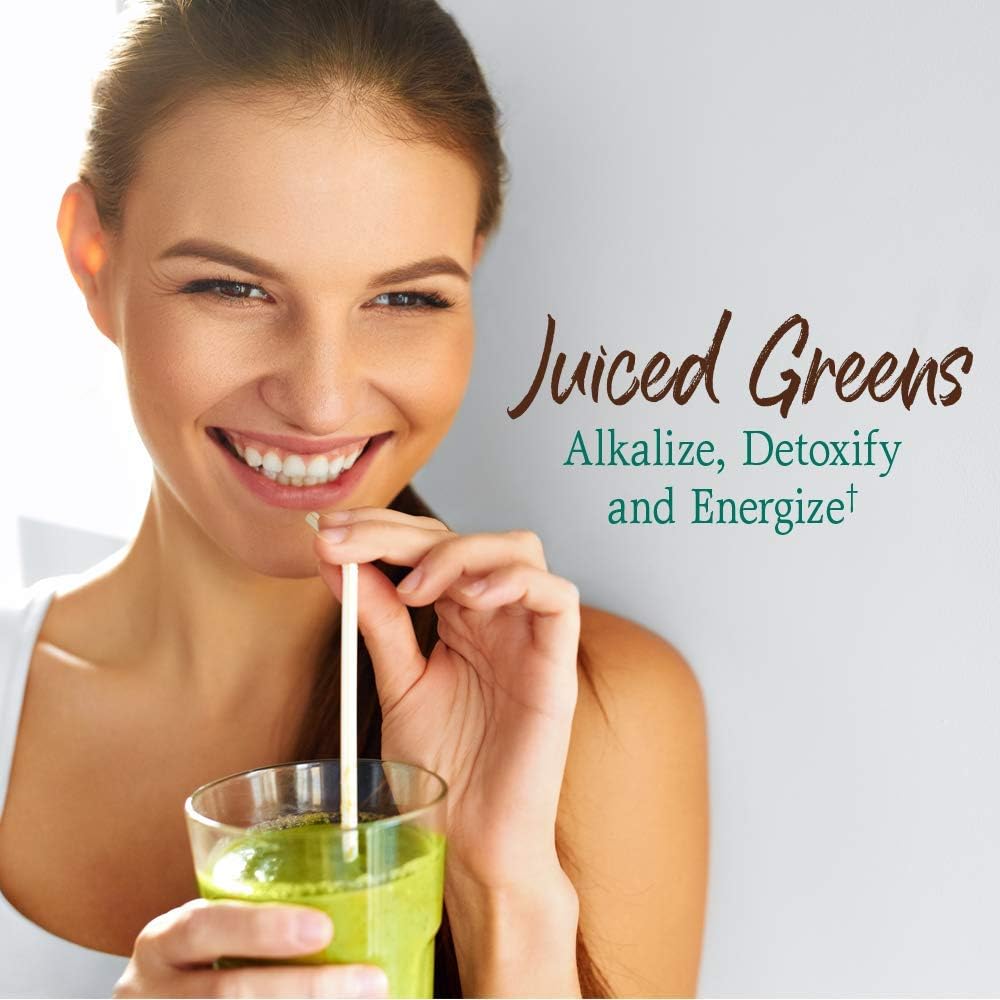 Garden of Life Raw Organic Perfect Food Green Superfood Juiced Greens Powder - Chocolate, 30 Servings - Non-GM, Gluten free, Vegan Wholefood Dietary Supplement, Plus Probiotics & Enzymes - görsel 3