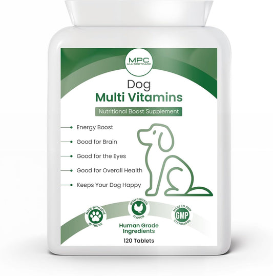 Dog Multivitamin 22-in-1 – Calcium, Zinc, – Vitamins A, C, D3, E, and K1 – These vitamins work together to support – Image 1