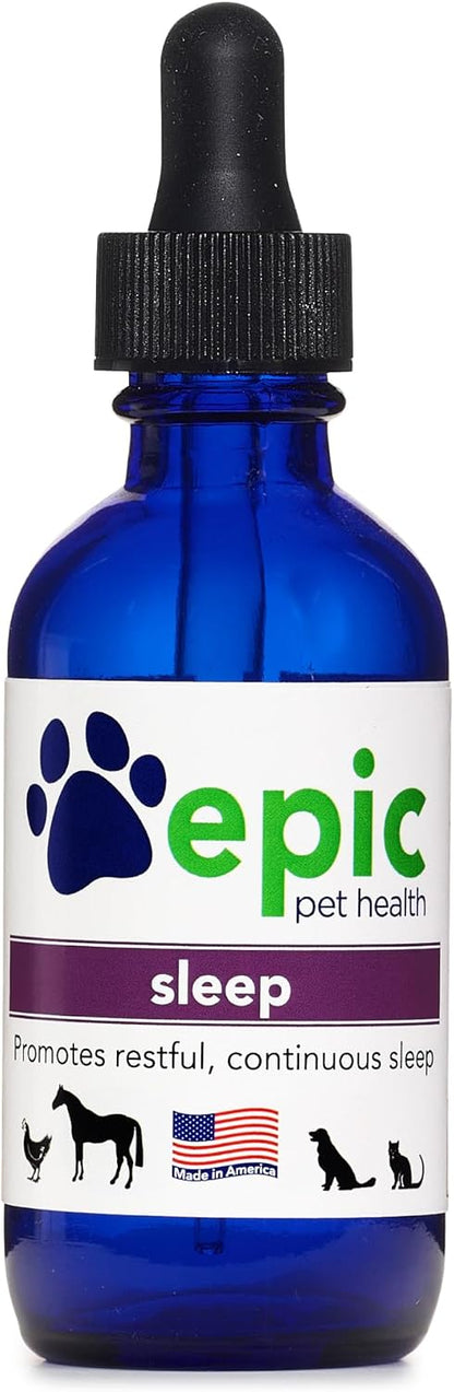 Sleep - Natural Liquid Supplement for Pets - Promotes Restful Sleep (2 oz Spray)