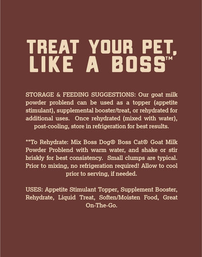 Boss Dog Goat Milk Powder Problend, 2 x 340 – Skin and Coat Condition: The addition of organic cinnamon, ginger, – Image 3