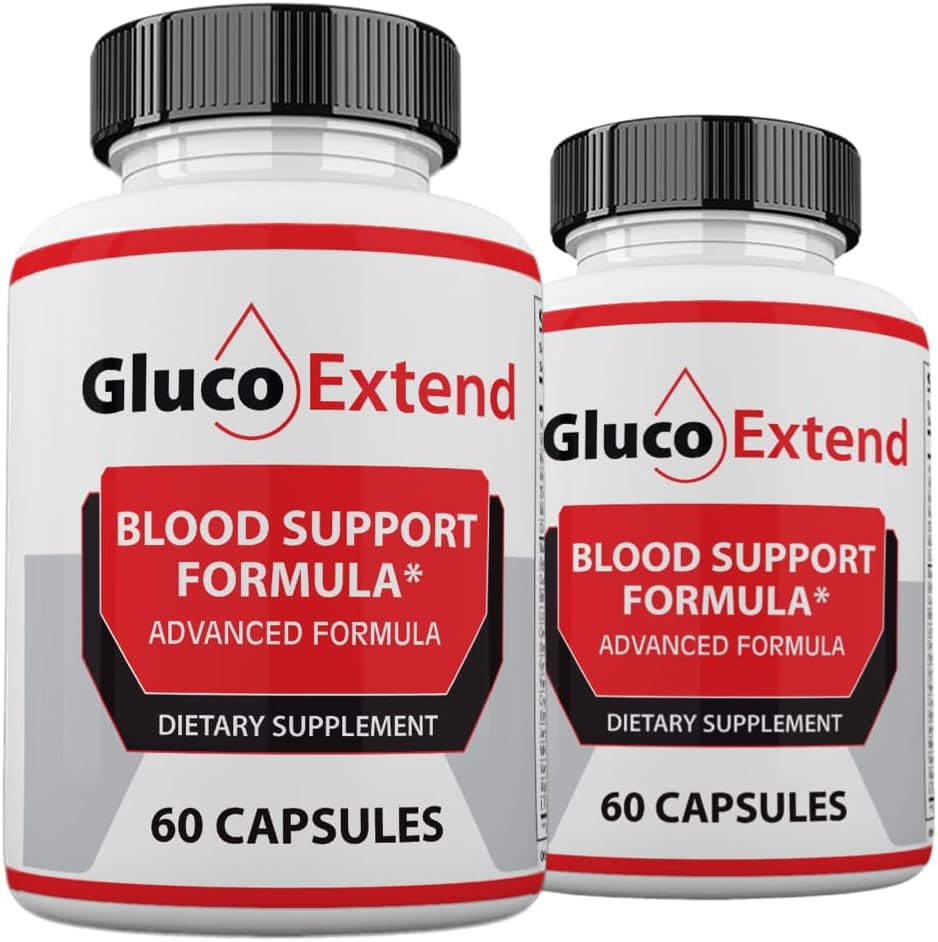 Zonata (2 Pack) Official Gluco Extend Capsules – GlucoExtend Circulation Support, 120 Capsules - görsel 1