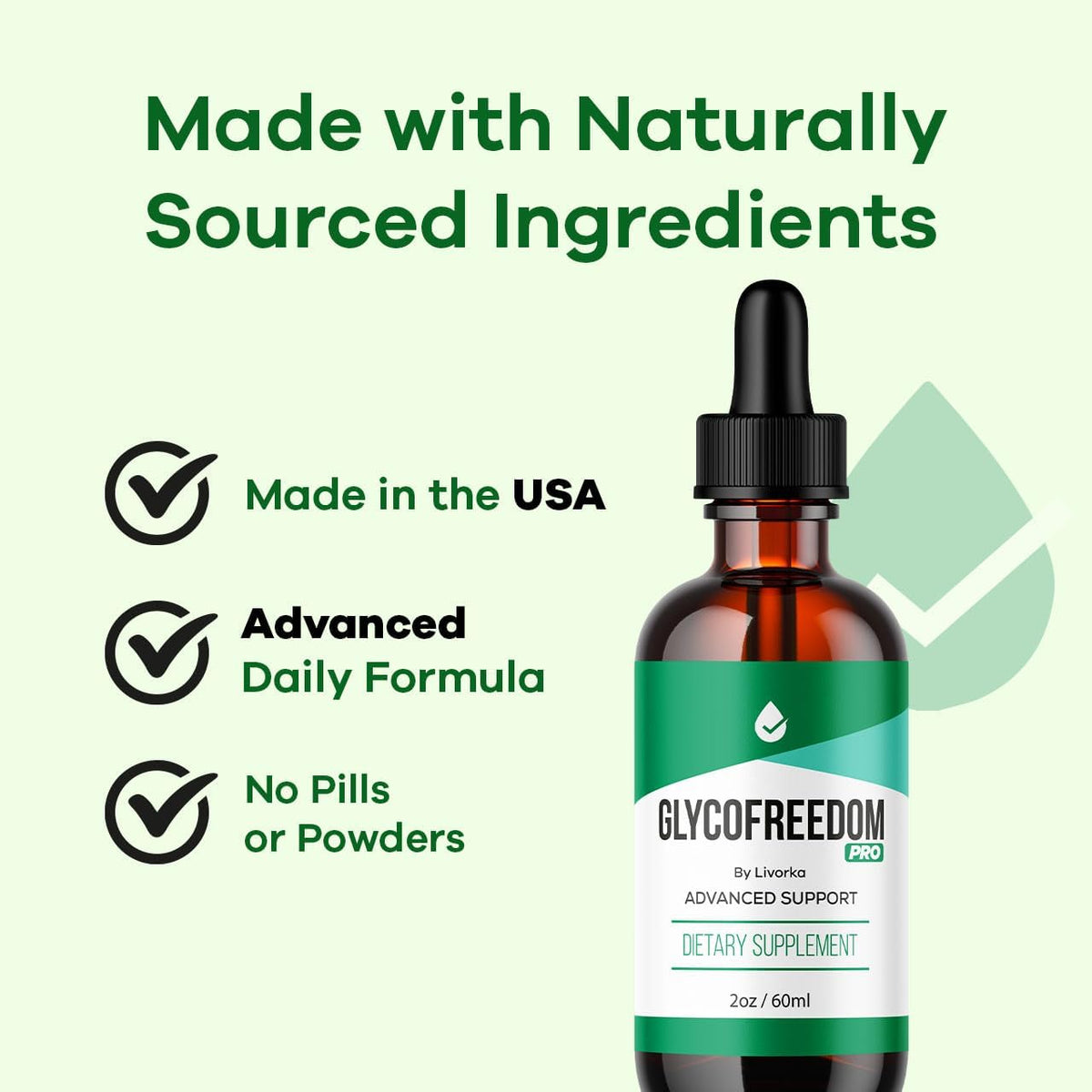 (3-Pack) GlycoFreedom Drops - Advanced – Supports Daily Wellbeing: The blend of plant-based ingredients helps – Image 5