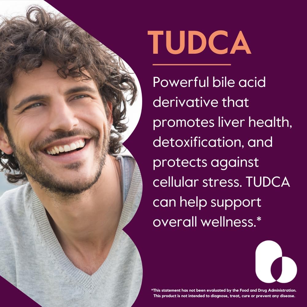 BESTVITE TUDCA 250mg (60 Capsules) (Tauroursodeoxycholic Acid) - No Stearates - Gluten free - Non-GM - görsel 2