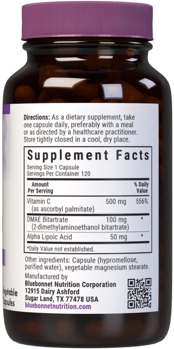 BlueBonnet Age-Less Skin Formula Capsules - 120 Count - görsel 2