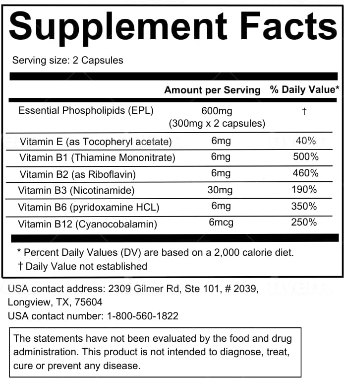 Essentiale Extreme – Essential Phospholipids Liver Support (50 Capsules) - görsel 2
