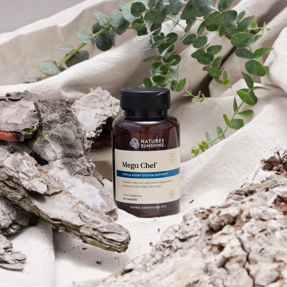 Nature's Sunshine Mega-Chel - 120 Tablets - görsel 2