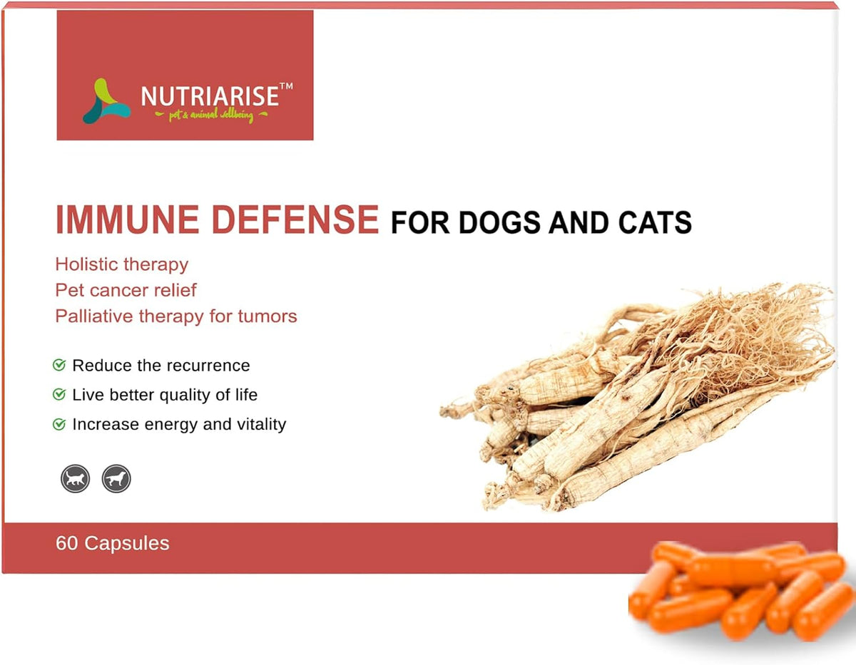 Immune Defence Supplement for Dogs & Cats – – Supports Immune Function: The blend works to maintain a healthy – Image 1