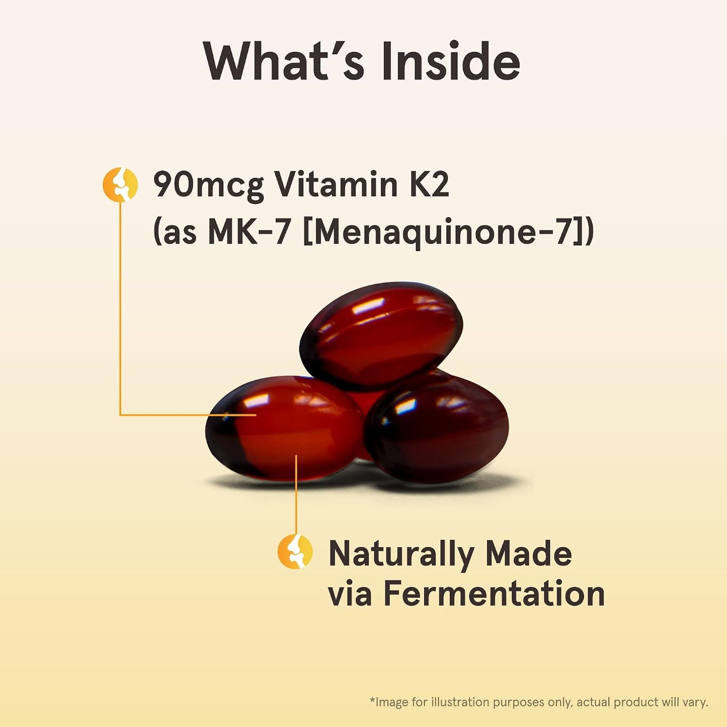 Jarrow Formulas MK-7 90mcg - Bioactive Vitamin K2 Supplement, 120 Softgels (12 Pack) - görsel 3
