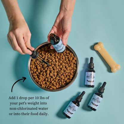 Sophie’s Apawthecary Trace Minerals for Pets – 70+ Essential Minerals with Fulvic Acid – 60 mL Liquid Supplement