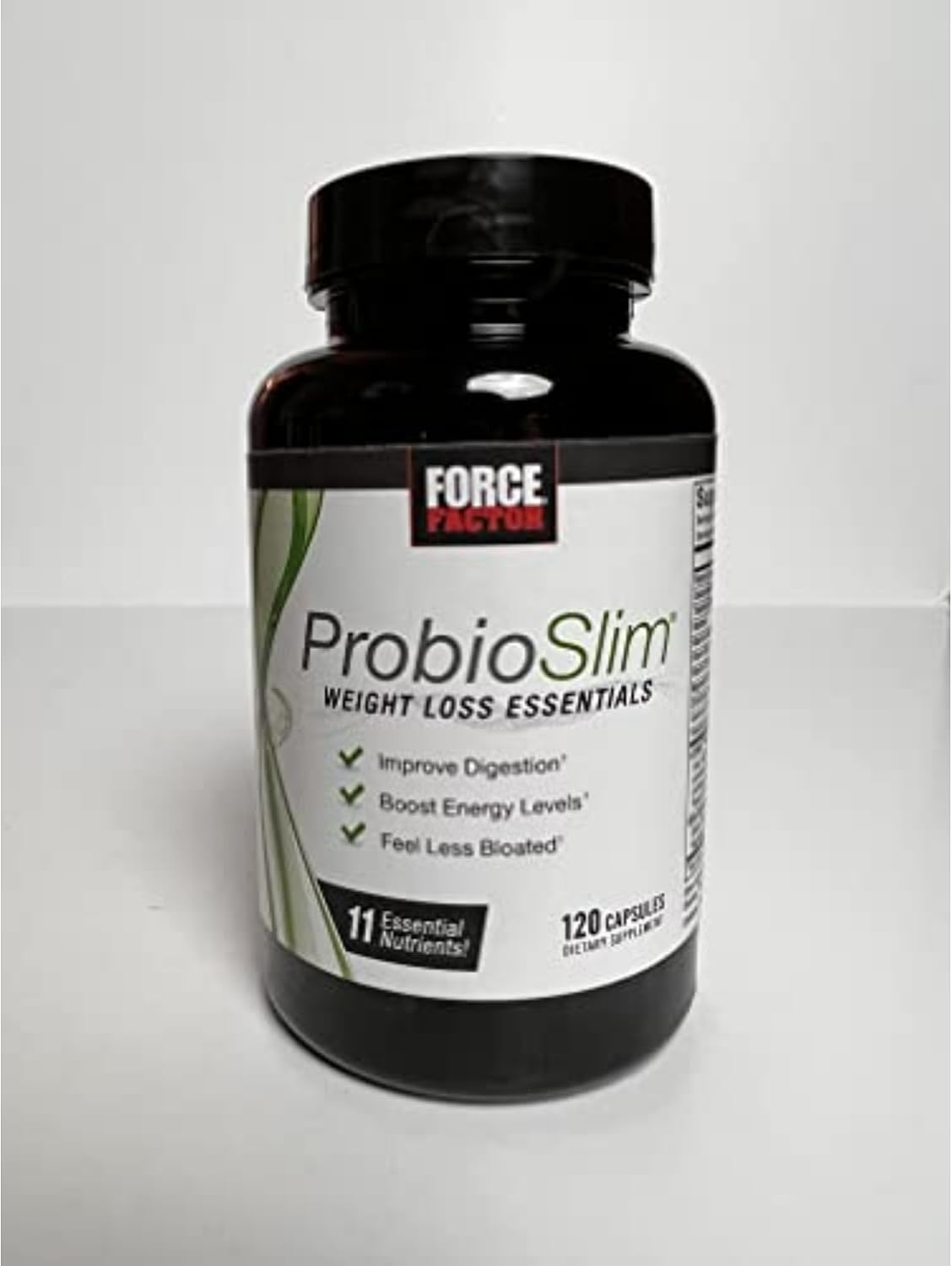 Force Factor ProbioSlim Weight Loss Essentials – Metabolism Booster with Probiotics, Prebiotic Fibre & Green Tea Extract, 120 Capsules - görsel 10