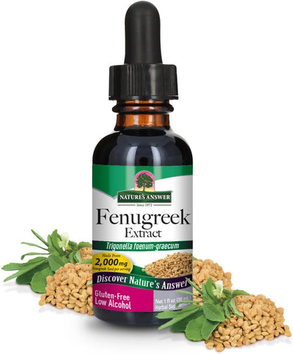 Nature's Answer Fenugreek Seed Extract – Liquid, 30 ml