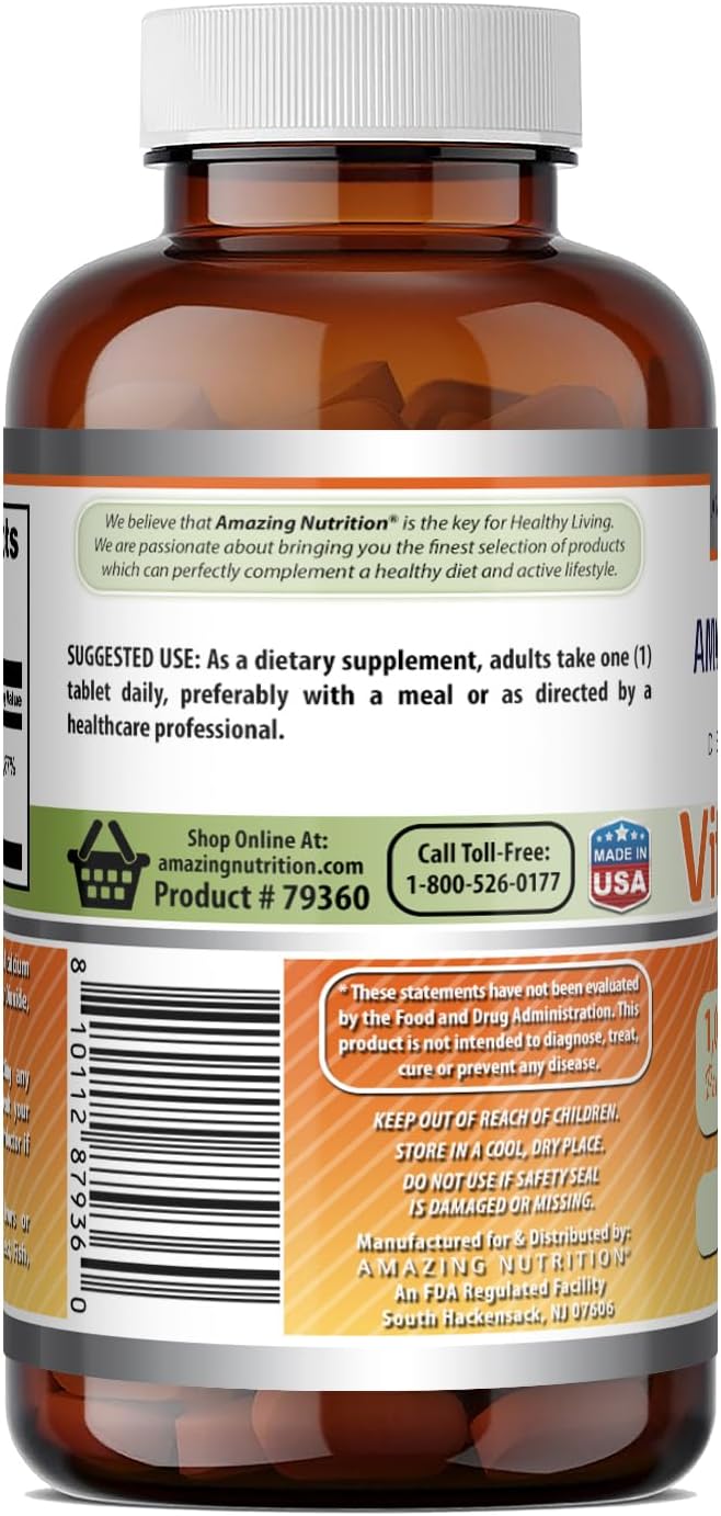Amazing Formulations Vitamin B12 – 150 tablets per bottle – a five-month supply – Image 4