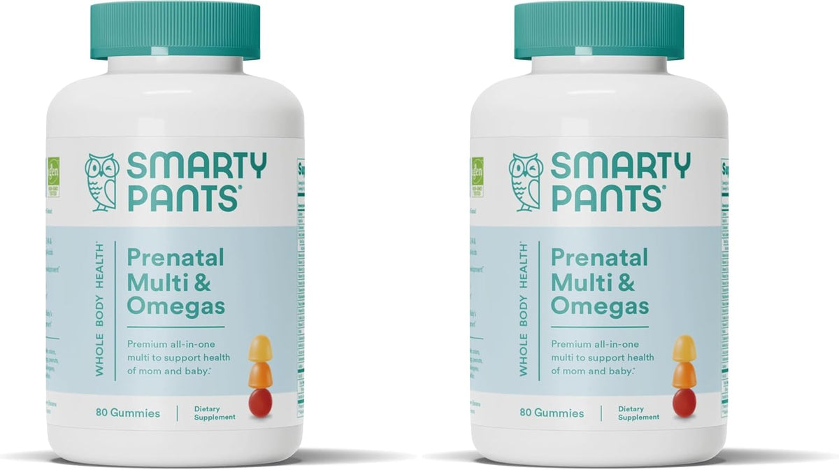 SmartyPants Prenatal Multivitamin Gummies, Omega 3 (DHA/EPA), Methylfolate, Biotin, Vitamin D3, C, Vitamin B12, B6, Vitamin – Image 10